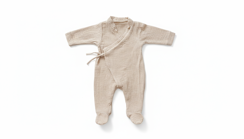 Combinaison bébé - légèreté et douceur en gaze de coton