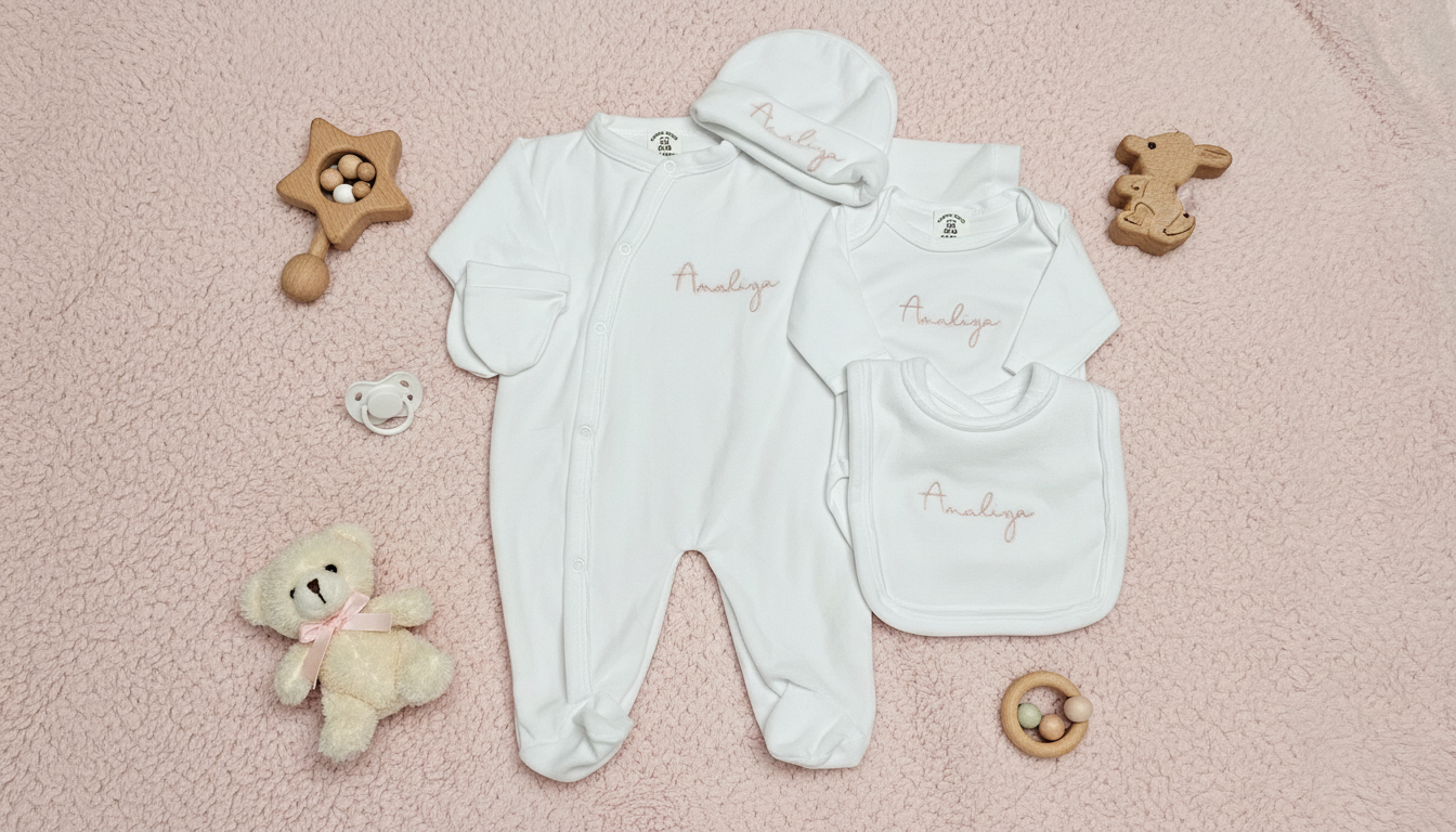 Coffret naissance 5 pièces velours - doux et chaud pour bébé