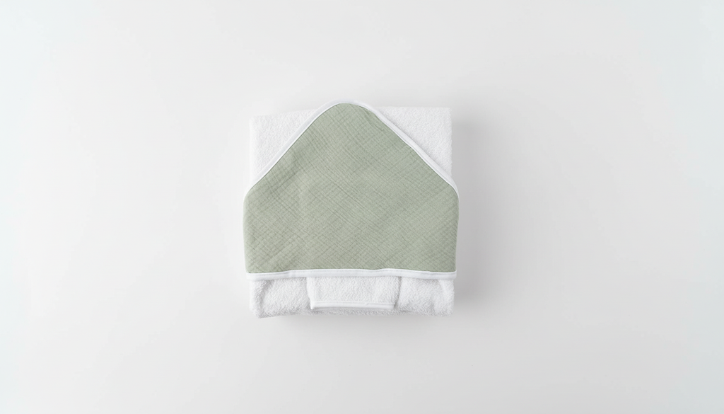 Cape de bain bébé "nuage de douceur" - parfaite après le bain