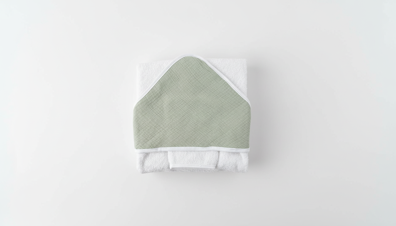 Cape de bain bébé "nuage de douceur" - parfaite après le bain