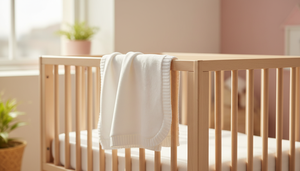 Couverture en maille - confort et chaleur pour bébé