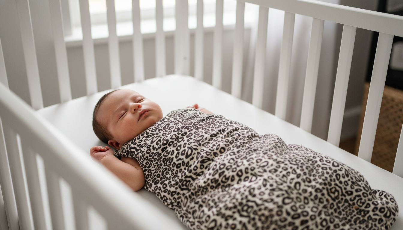 Gigoteuse en gaze de coton - un nid de douceur pour rêver