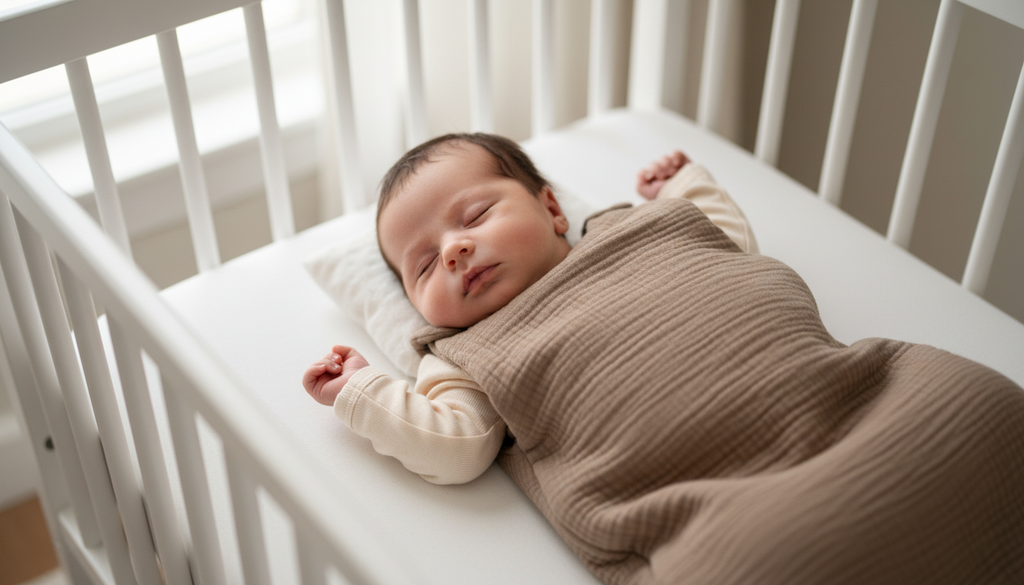 Gigoteuse en gaze de coton - un nid de douceur pour rêver