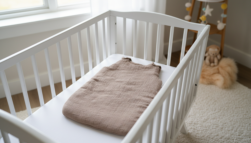 Gigoteuse en gaze de coton - un nid de douceur pour rêver