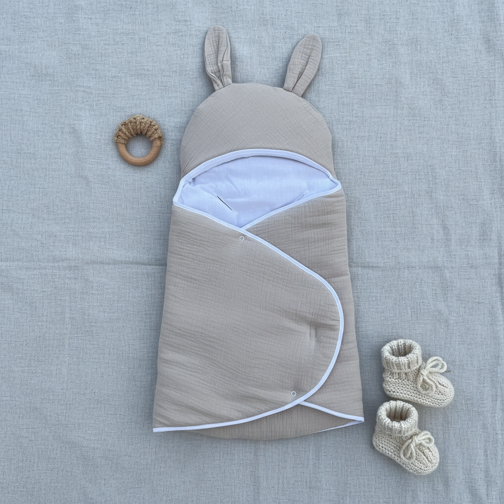 Nid d'ange "cocon de tendresse" - Emmaillotage tout doux