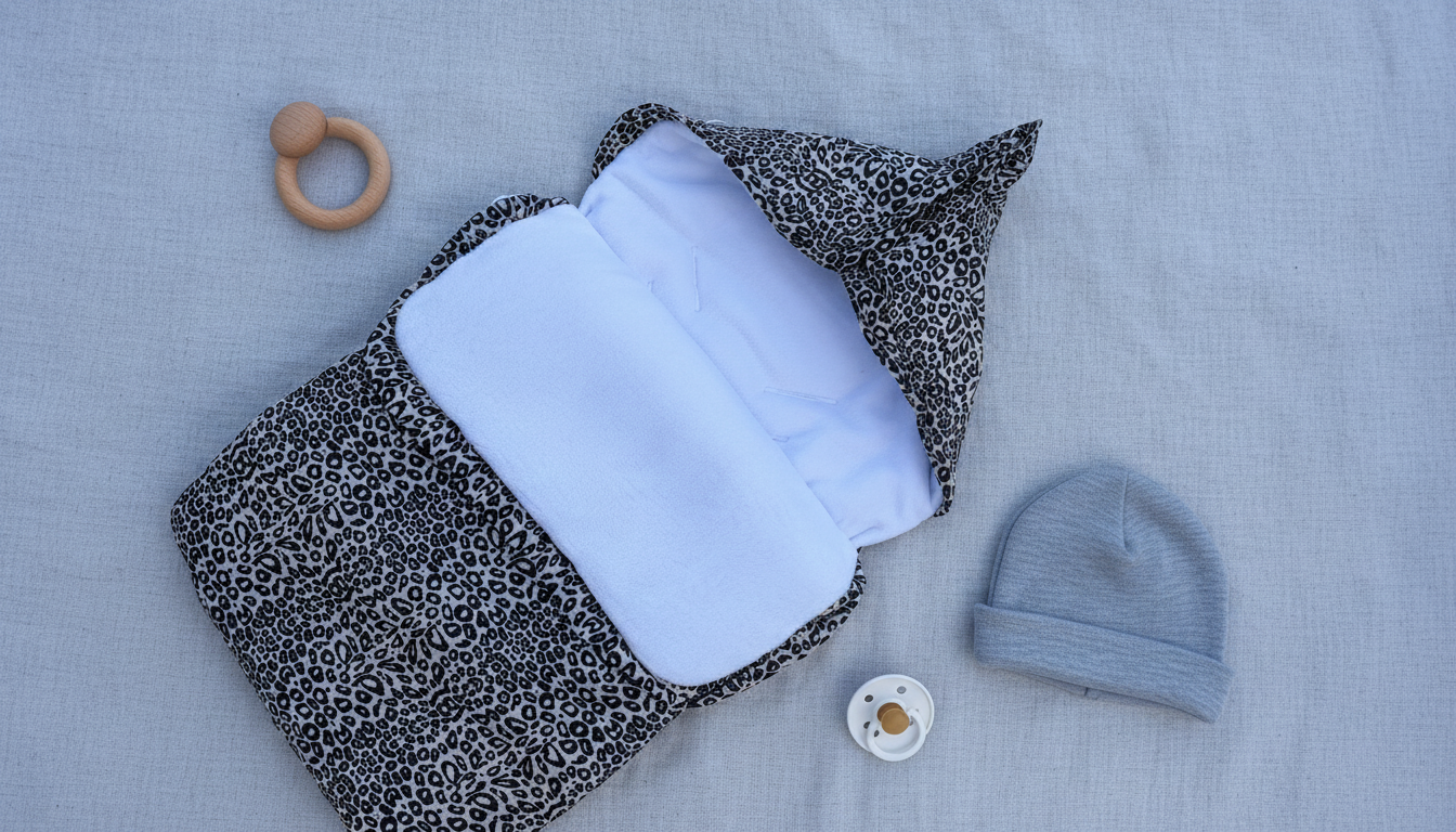 Nid d'ange bébé en coton doux - confort et chaleur dès la naissance