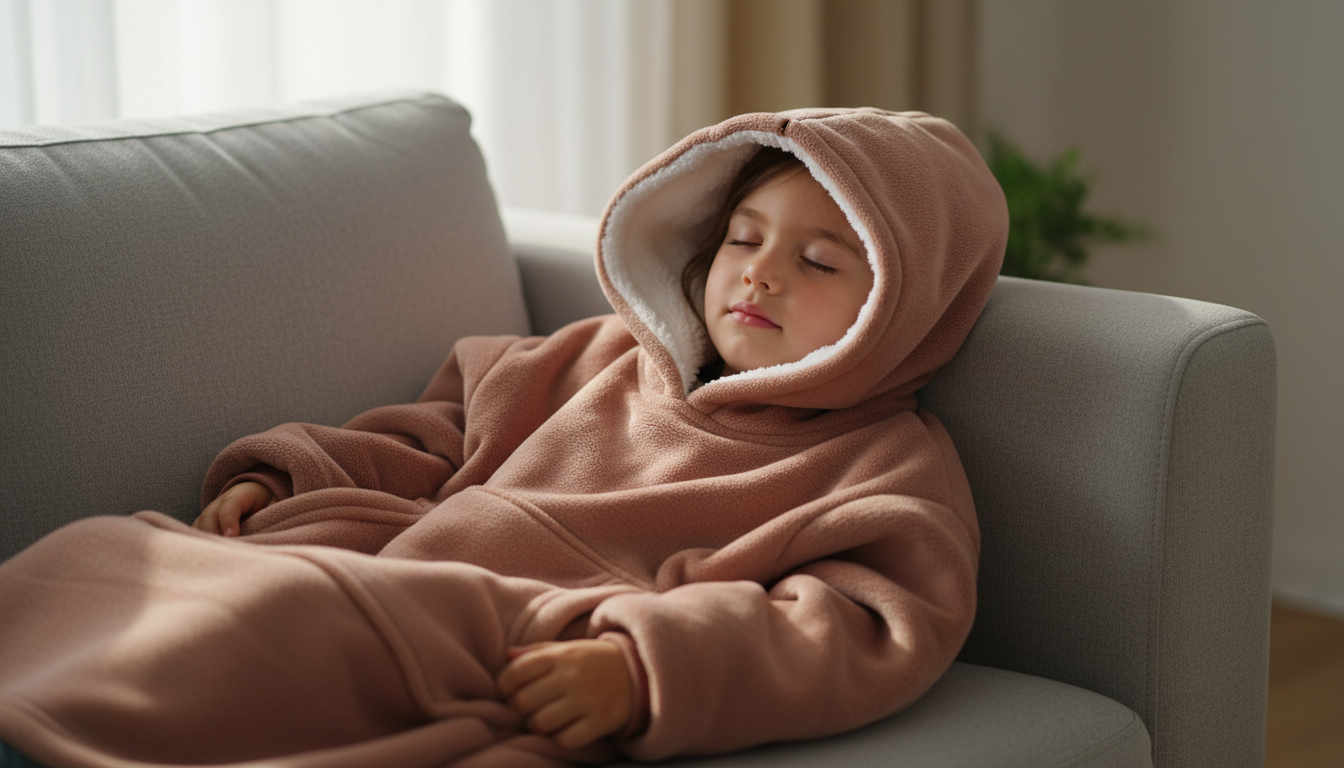 Sweat polaire enfant - l'indispensable cocooning de l'hiver